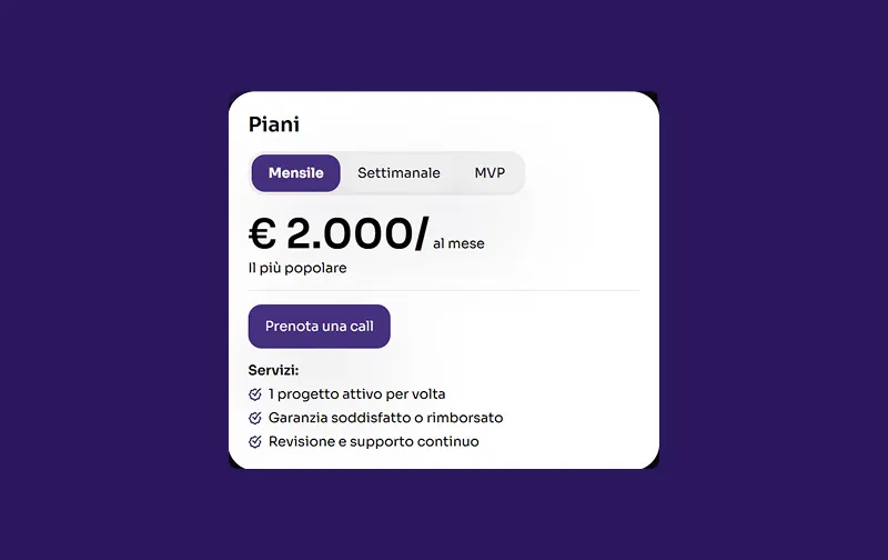 Niccolò Ruggieri welcome email
