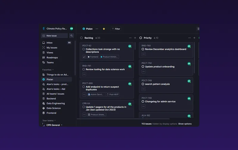Niccolò Ruggieri dashboard request