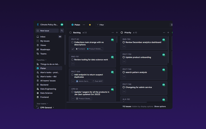 Niccolò Ruggieri dashboard request